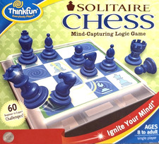 Solitaire Chess Individual Replacement Pieces or Challenge Book Thinkfun 2010