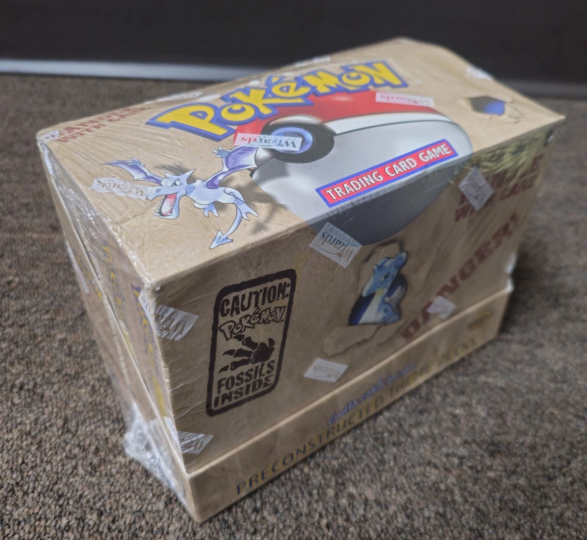 Pokémon TCG Fossil Sealed Collectible Card Game Boxes in English