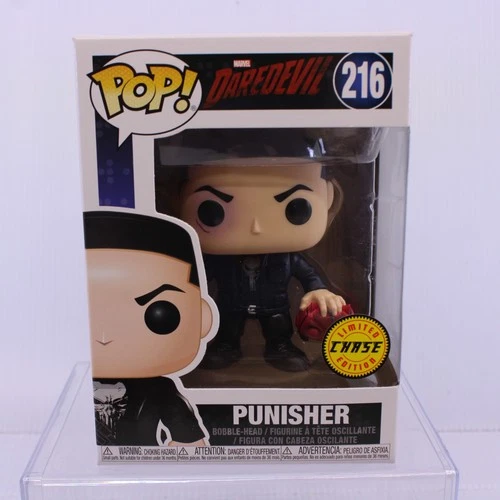 G4 Funko Pop Marvel Daredevil PUNISHER Chase Vinyl Figure 216