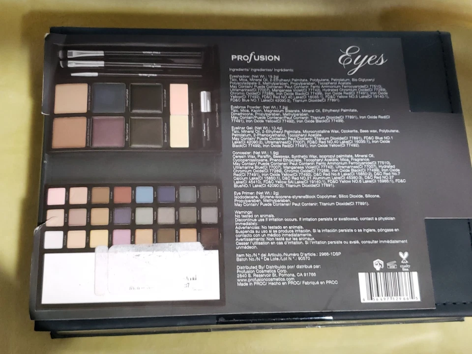 Profusion Cosmetic Eyes  24 Pc shadow -brow liner & contour  brushes Palette - Image 3 of 3