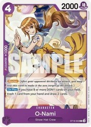 One Piece TCG O-Nami ST18-002 Common Starter Deck 18: PURPLE Monkey.D.Luffy