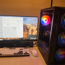 AMD Ryzen 5600  RTX 3060 Ti Gaming PC Setup