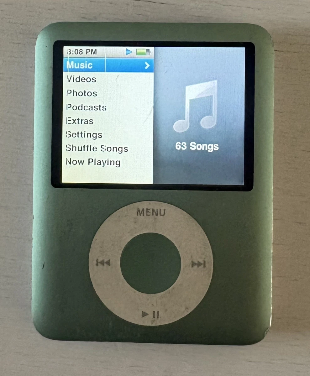 Apple Ipod Nano 3rd Generation 8gb for sale - eBay