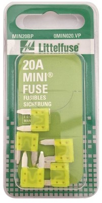 Littelfuse MIN20BP Mini 20a Fuse Pack