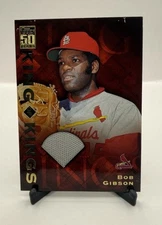 2001 Topps Baseball - King Of Kings Relic Bob Gibson #KKR5 (MEM)