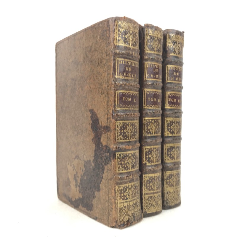 Adlerfeld, Histoire de Charles XII, 3 vol., 1741