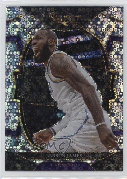 2022-23 Panini Select Concourse Disco Prizm LeBron James #26 1rc1