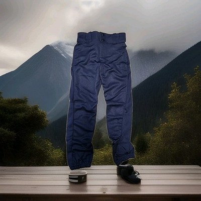 All Star Navy Blue Baseball Little League Softball Pants Boys Small