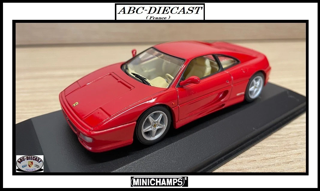Minichamps 1/43 Ferrari 1996 Launch Version - Eddie Irvine - 430960092