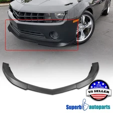 Fits 2010-2013 Chevy Camaro V6 Lower Splitter Spoiler Bumper Lip Matte Black