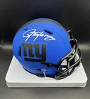 LAWRENCE TAYLOR signed auto NEW YORK GIANTS Mini Football Helmet w/ COA JSA