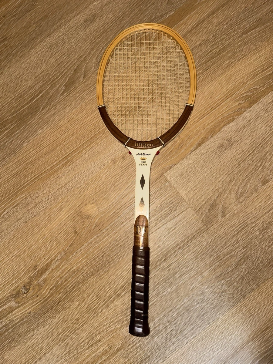 ヴィンテージ　Wilson PROSTAFF Jack Kramer 木製 Wilson Jack Kramer Pro Staff 4-5/8 Vintage Wood Tennis Racquet