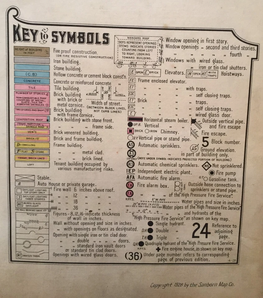 Boston Roslindale Glendower Road Atlas 1928 mapa placa 88 y 89 Foto 3 de 3