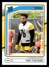 2024 Donruss #360 Troy Fautanu Rookie Card Pittsburgh Steelers