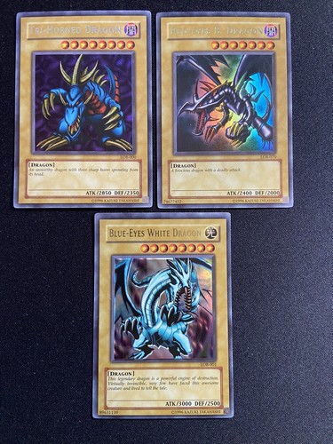 LOB Complete Set-2002 YuGiOh! All Cards! Exodia-Blue Eyes-Dark Magician-Red Eyes - Picture 4 of 23