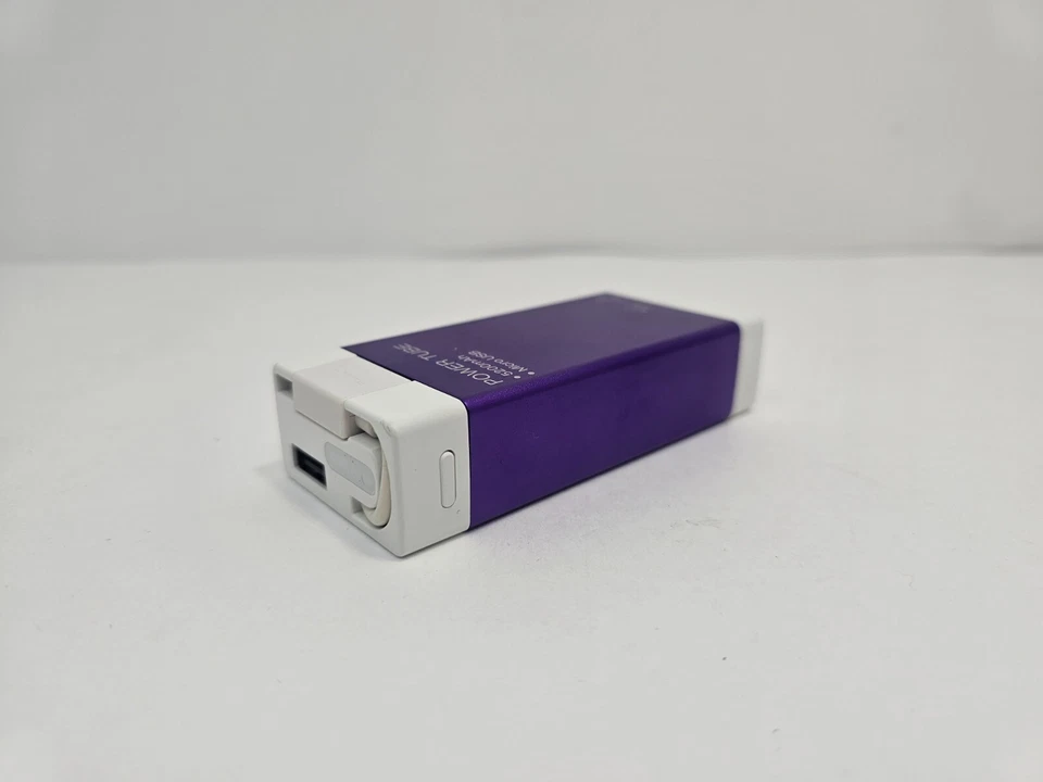 Cargador de teléfono tubo simple Mipow Power 5200 mAh micro USB - púrpura Foto 3 de 4