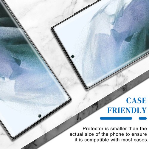 4X Verre Trempé Protecteur d'écran,Lentille pour Samsung Galaxy S23 Ultra S23 S22 S21 - Photo 6/33
