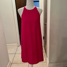 Rachel by Rachel Roy pink trapeze dress 100% viscose size s