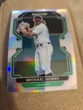 2022 Prizm Draft Picks Baseball Base Silver #PDP220 Michael Hobbs