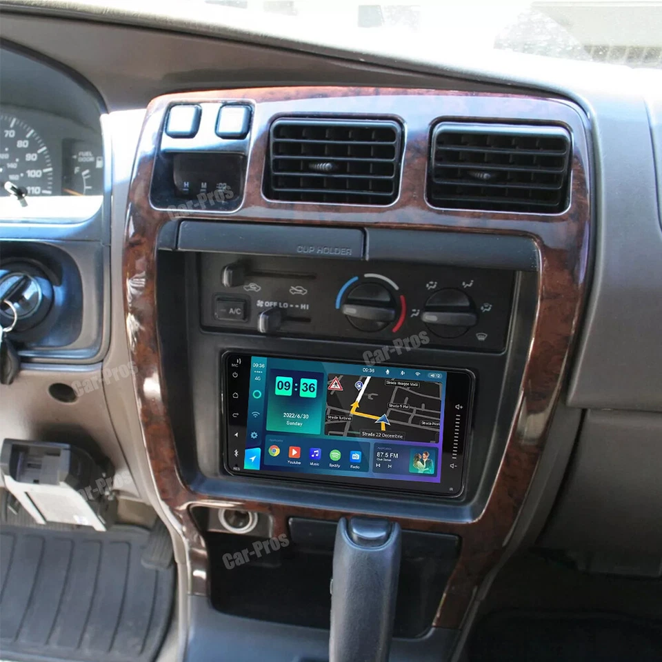 Radio estéreo para automóvil Toyota 4runner 1996-2002 Apple Carplay Android 13 navegación GPS Foto 3 de 4
