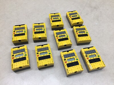 --PARTs-- Lot of 10 Lego RCX 1.0 Robot Program Controller Brick 9V Style Plugs