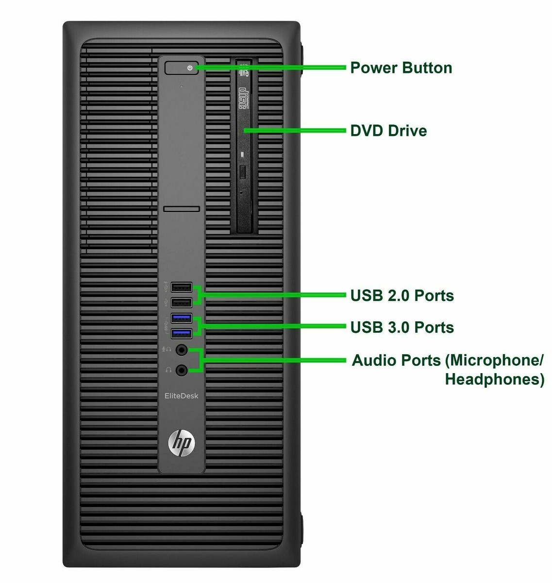デスクPC i3-6100/12GB/SSD800GB HP Desktop PC Gaming Computer 800 G2 i3-6100 8GB 1TB NVIDIA GT Wi