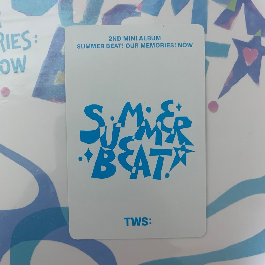 TWS Summer beat album US target ver exclusive official TWS Summer beat album US target ver exclusive official