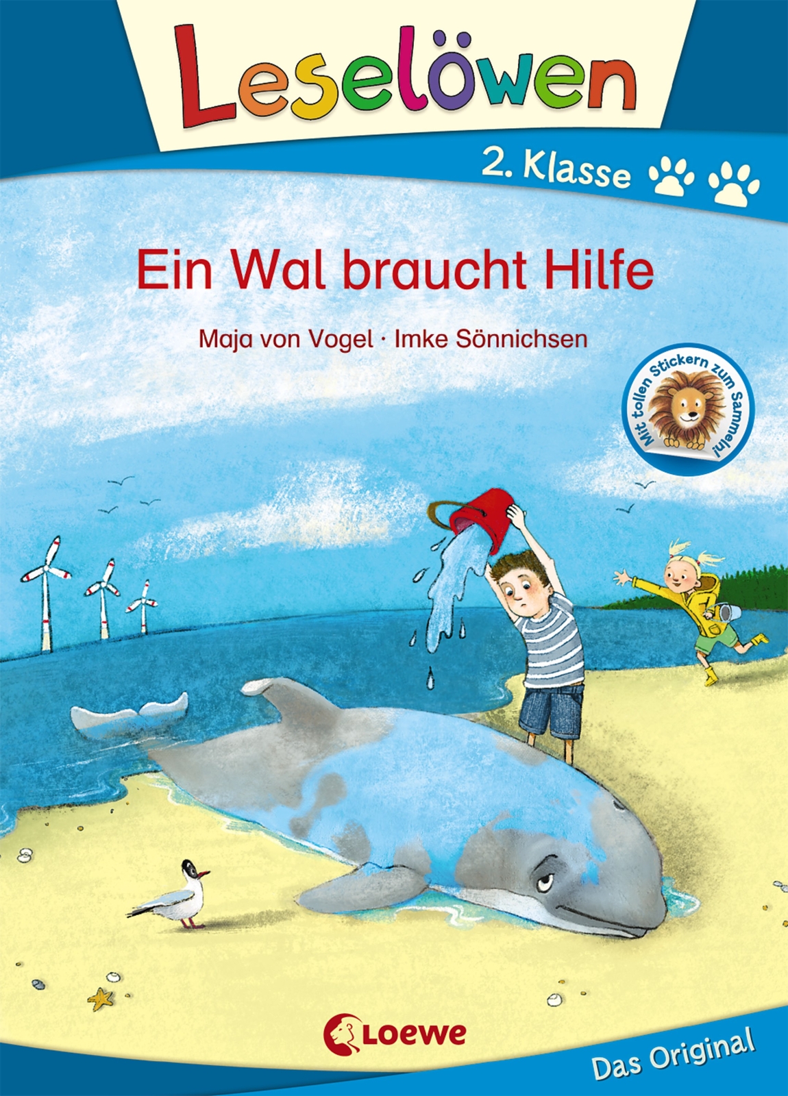 Thumbnail - Maja Von Vogel; Imke Sönnichsen / Leselöwen 2. Klasse - Ein Wal