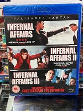 Infernal Affairs - The Complete Trilogy BLU-RAY Palisades Tartan ZONE B NEW