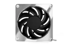 Alphacool Apex Stealth Metal Power Fan, 3000 RPM, Chrome