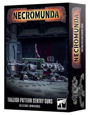 Necromunda Trazior Pattern Sentry Guns Games Workshop Gang Underhive Geschütze