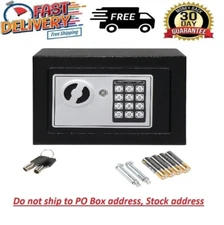 Fireproof Small Safe Box Digital Electronic Security Safe Box with Keys for Home