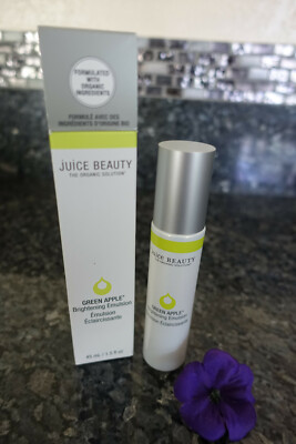 Juice beauty green apple brightening emulsion new in box full size 1.5oz 