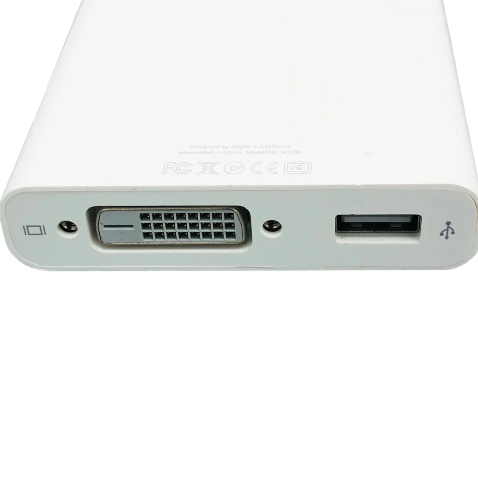 OEM Apple A1306 Mb571z/A Mini Bildschirm Port Zu Link DVI Video Kino Adapter - Bild 3 von 4
