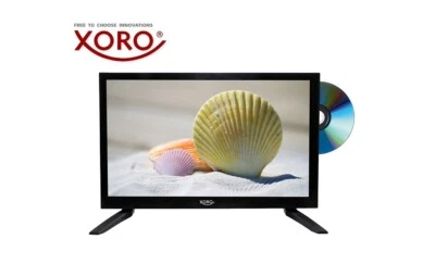 XORO HTC 1949 V2 HD LED Fernseher 19" Zoll DVB-T2/S2/C DVD-Player HDMI 12V/220V