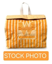 WHATABURGER Logo To-Go bag Backpack Tyvek Bag-Brand New