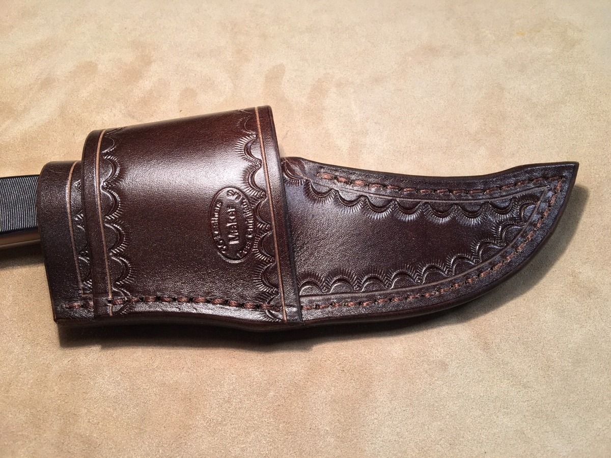 Custom Leather Crossdraw Sheath for Schrade Sharpfinger 152OTL | eBay