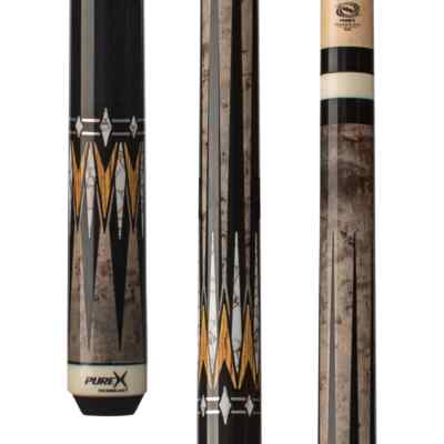PUREX HXT101 POOL CUE WITH KAMUI TIP WRAPLESS NEW FREE SHIPPING FREE HARD CASE