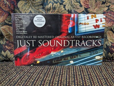 Just Soundtracks Digitally Remastered Original Artist Recordings (4-CD Set) NEW