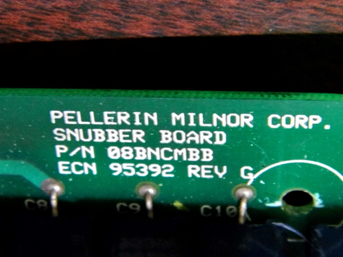 Milnor Snubber Board 08BNCMBB / 08BNCMBS - Picture 4 of 5