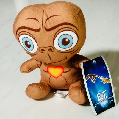 ET Extra Terrestrial Big Head Plush 2018 Toy Factory 6  Stuffed with Tag - E.T.
