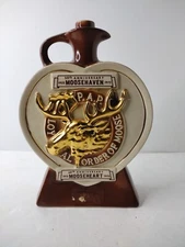 Vintage Royal Halburton Moose No. 21 OMB 1972 Mr. Boston WHISKEY Bottle Ceramic