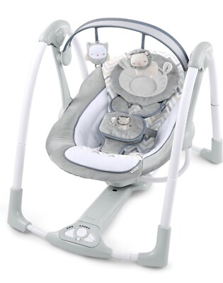 Like N E W Ingenuity PowerAdapt Portable Compact Swing with AC Adapter -  Braden | eBay