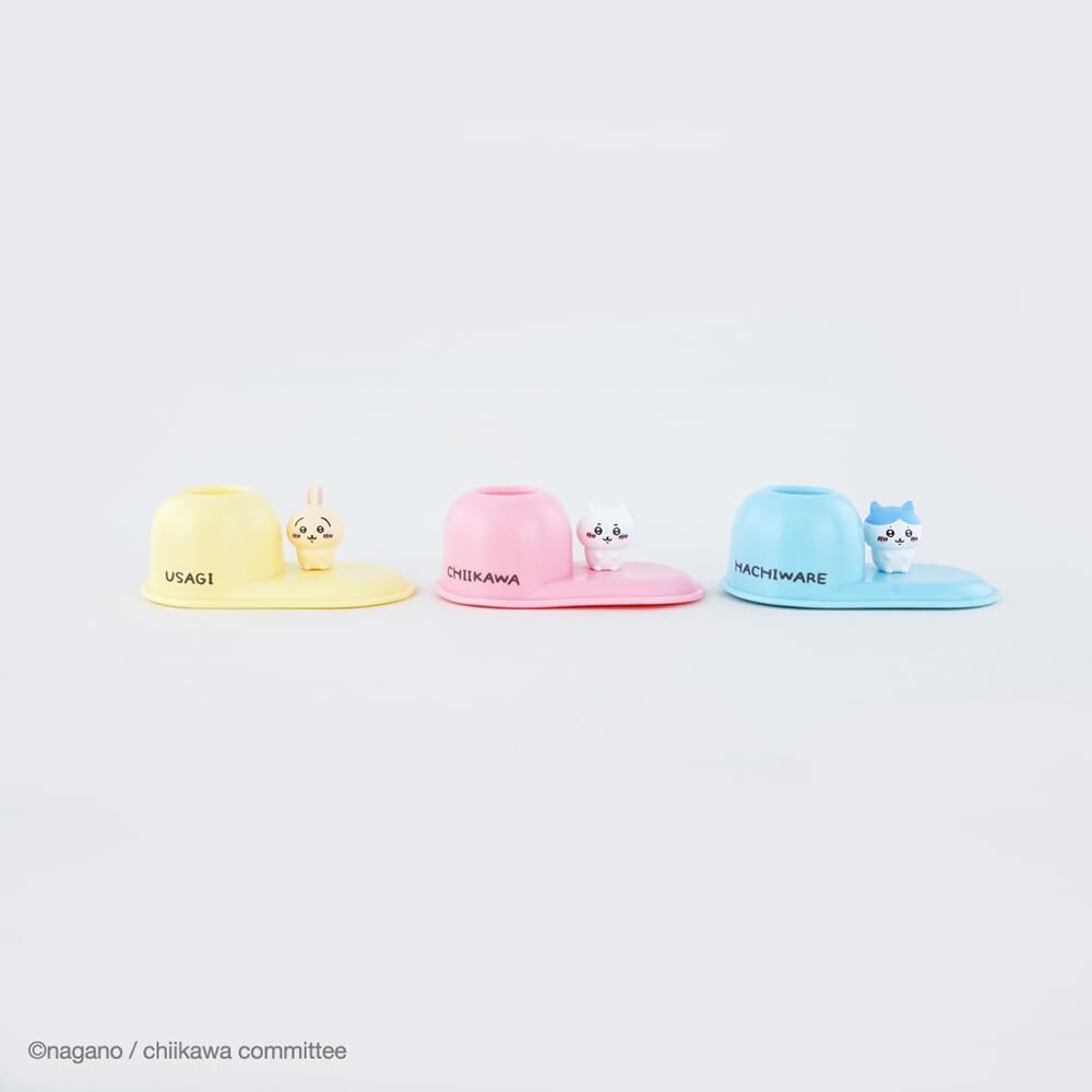 Hashy TOPIN Chiikawa Toothbrush Stand Pink 2.6×1.4×0.9in 751196