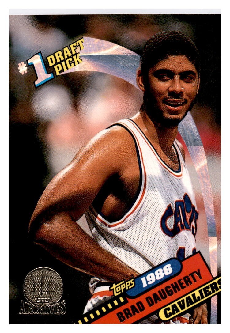 1992-93 Topps Archives Gold  #6 Brad Daugherty FDP/10000 - Cleveland Cavaliers