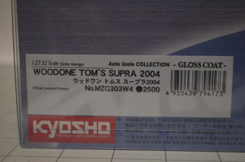 Kyosho Mini-Z Woodone Tom's Supra 2004 MZX303W4 - Picture 2 of 15