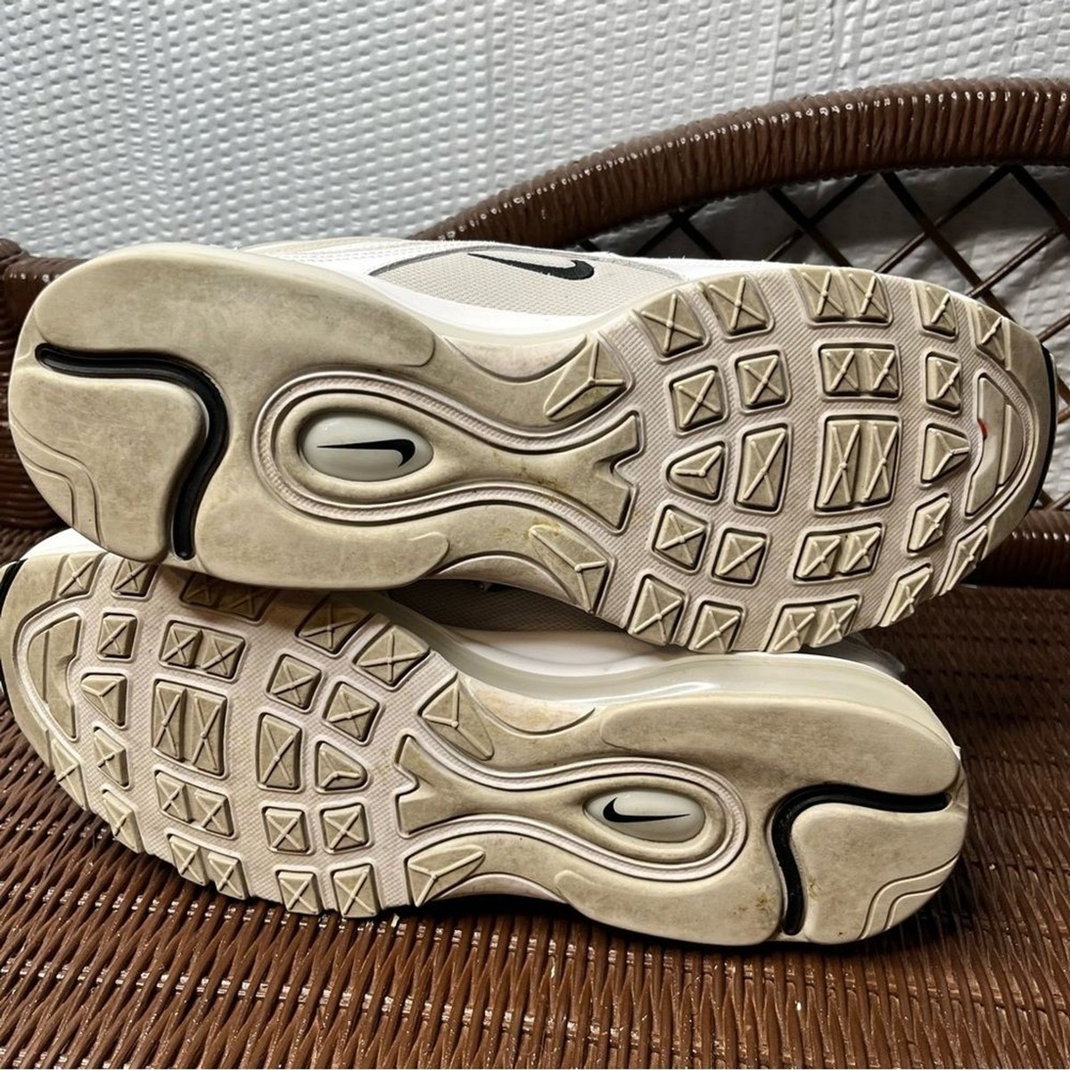 【Nike】 正規品★ (W) Air Max 97 Light Bone White ★大人気 NIKE AIR MAX 97 “LIGHT BONE” ナイキ エアマックス スニーカー