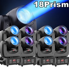 8PCS LED Moving Head Stage Light DMX RGBW Gobo Beam DJ Party Disco Lighting US