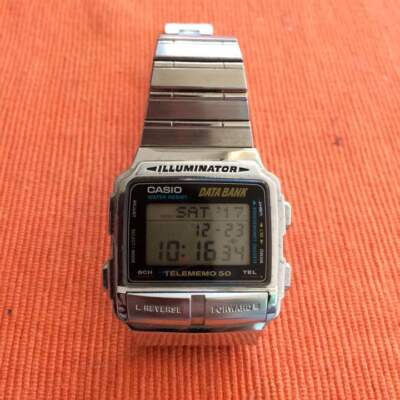 Casio Databank Db-580 Digital Quartz Men In Working