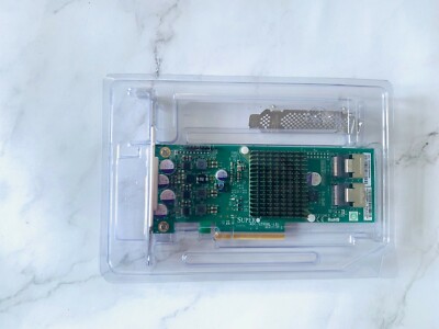 Supermicro 9207-8I PCIe 3.0 6Gbps SAS HBA FW LSI P20 IT Mode ZFS FreeNAS unRAID